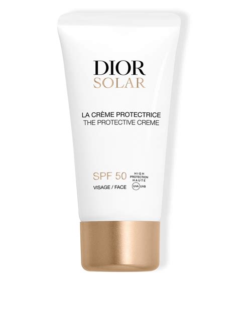 dior solar la crème protectrice visage spf 50|dior sunscreen spf 50.